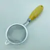 Utensilios de Cocina Pequeños, Rejillas para Té, Filtro, Espátula de Cuatro Agujeros, Espátula Grande, Utensilios de Cocina con Mango de Madera, Espátula en Forma de Abanico, Suministro Especial de Yangjiang