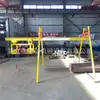 Grúa Diésel de Deslizamiento Recto Canaleta Deslizante Grúa de Gasolina Sin Salida Eléctrica Obra de Construcción Grúa de Gasolina Diésel