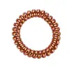 Venta al por mayor del fabricante Círculo grande de metal para cordón de teléfono, coleta, cuerda para el pelo, cuerda para la cabeza sin costuras, alambre para adultos, banda de goma simple