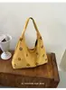 Bolso Tote Hueco Nuevo de Moda con Relieve para Mujer, Bolso de Hombro Vintage Casual de Gran Capacidad para Viajar