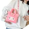 Bolsito de Hombro Pequeño de Dibujos Animados 2023 Nuevo Bolso de Mano Perro Canela Bolso Bandolera Portátil Bolso de Felpa Ultraligero