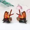 Diadema de Navidad para niños, par de pinzas para el pelo, pinza de asta, diadema de flor linda para niños, diadema de Navidad DIY