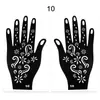 Plantillas Populares de Tatuaje de Henna Transfronterizas, Plantillas de Tatuaje Temporales para Manos, Plantillas para Pintura de Manos de Boda, Plantillas para Pintura de Manos de Escenario