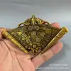 Ventilador Antigo da Cidade de Shanhai em Forma de Oficial Celestial Abençoado, Sem Tabus, Decoração de Casa Atrai-Riqueza, Enfeites de Pendurar para Casa Feng Shui