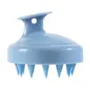 Cepillo de champú de masaje, suministro directo de fábrica, artefacto para limpieza del cuero cabelludo, peine de baño, herramientas de peluquería, cepillo de champú de silicona suave.
