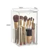 Caja de Almacenamiento Transparente para Labiales Transfronteriza, Caja de Maquillaje Acrílica de Gran Capacidad a Prueba de Polvo y Compartimentada, Estante de Almacenamiento para Cosméticos de Escritorio