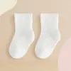 Calcetines para Niños, Calcetines de Malla Finos de Verano, Calcetines para Niñas, Calcetines de Colores Caramelo para Bebé de Primavera y Verano, Calcetines de Media Pantorrilla, 10A Antibacterianos