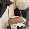 2025 Nuevo Lazo Verano Color Sólido Fresco Moda Francesa Casual Elegante Un Hombro Cruzado Trendy Bolso de Axila