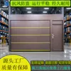 Puertas enrollables eléctricas de aleación de aluminio personalizadas, puertas de garaje aislantes y antirrobo para villas, puertas levadizas industriales para fábricas, fábrica de puertas rápidas