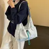 Bolsa Ligera de Nailon Casual para Exteriores Estilo Japonés para Mujer Gran Capacidad Doble Uso Hombro/Espalda Bolsa Tote para Estudiantes y Viajes
