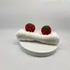 Venta al por mayor Hecho a medida desde la fábrica de origen: Orejas de Conejo de Dibujos Animados de Moda, Peluches de Gato, Diademas Pequeñas de Caracol Frutal