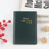 Livro de Coleção de Moedas Grande com 60 Compartimentos Plug-In Moeda Antiga Pequena Moeda de Cobre Livro Comemorativo Livro de Posicionamento