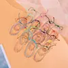 Pulsera de Cristal Sencillo Amazon Estilo Bohemio Joyería de Playa Pulsera Tejida de 12 Colores Fábrica