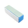 Bloque de pulido de cuatro caras con núcleo azul, bloque de pulido de alta elasticidad resistente al desgaste, esponja para uñas, esmalte de uñas, esmalte de uñas, venta al por mayor profesional