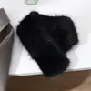 Bufanda Cruzada a Prueba de Frío para Mujer en Otoño e Invierno, Cuello de Piel, Bufanda con Succión Magnética, Piel Sintética, Elegante, Engrosada, Cálida y Versátil