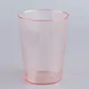Fabricantes de Copos Plásticos Explosivos de 9OZ Cor Bronzeada Copo Plástico Copo de Vinho Descartável Copo para Bebidas