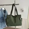 Bolso de mano de pana para mujer, gran capacidad, nuevo estilo verano 2026, bolso de hombro moderno y casual, adecuado para ir al trabajo