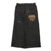 American Retro hiphop Nova Primavera Estilo Hip-hop Marca da moda Jeans Reto Solto Calças Cropped de Perna Larga Casual