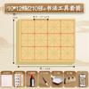 Papel de Arroz con Cuadrícula de Bordes Rugosos para Práctica de Caligrafía Papel con Cuadrículas para Práctica de Caligrafía sobre Papel de Arroz Semi-Crudo y Semi-Cocido