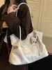 Yozzi 2026 nueva bolsa de gran capacidad para mujer, bolsa de mano simple para el día a día, bolso de hombro versátil