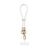 Cordão de pescoço multifuncional com sensação de pele líquida, cordão de celular diagonal, arruela, pingente de celular curto para pulso, portátil
