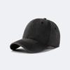 Gorra de Béisbol de Algodón Lavado Retro con Logo Estampado, Ala Ancha, Versátil Mezclilla Lavada y Desgastada, Gorra de Béisbol Pequeña de Algodón Puro que Muestra la Cara