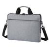 Bolsa de computador leve simples, pasta de negócios masculina portátil, bolsa de ombro único para tablet, forro de veludo, impressão