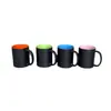 Tazas Personalizadas al por Mayor que Cambian de Color Tazas de Color Cambiante Escarchadas de 11 oz Tazas Mágicas de Colores