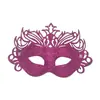 Máscara Media Cara Maquillaje Bola Carnaval Veneciano Fiesta de Disfraces Plástico Transfronteriza Sexy Reina Máscara para Ojos Fiesta