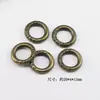 Anillo cerrado retro de bronce antiguo nuevo, anillo para correr, anillo Qiankun, espaciadores para joyería DIY, cuentas, materiales y accesorios para joyería