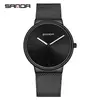 Venta al por mayor de relojes de pareja usados, relojes de pulsera sencillos para hombre, relojes impermeables para mujer para ir al trabajo, relojes de cuarzo versátiles para exámenes de servicio civil