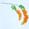 2 Tenedores de Flores Abole en 8 Colores, Flores Artificiales para Boda y Decoración del Hogar, Mayoreo