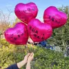Lanzamiento de Globos en Nochevieja 2026 Decoración de Año Nuevo Globo con Forma de Corazón Año del Caballo Accesorios para Fotos de Celebridades de Internet Montaje de Puesto