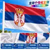 Decoración de Bandera Nacional para la Copa Mundial Transfronteriza 2030 Alemania Francia Inglaterra Argentina Bandera de Poliéster