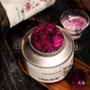 Frasco Rojo Rosa Tinta Tianhui, Empaque de Rosa Liofilizada, Empaque Vacío para Té de Flor de Rosa, Frasco Sellado de Rosa para Souvenir