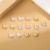 Nueva Manicura Creativa Dibujos Animados Kuromi Uñas Portátiles Celebridad de Internet Joyería para Uñas Linda Joyería para Uñas de Aleación