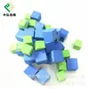 Blocos de Construção Quadrados Macios Eva para Jardim de Infância, Blocos Coloridos Leves de Espuma, Brinquedos de Construção Seguros para Bebês