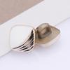 En stock Hebilla para Camisa de Plástico Chapado Botón Pequeño de Perla Pie Alto Fragante Hebilla Cosida a Mano Botón Decorativo para Tejidos