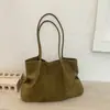 2026 Bolso Tote Grande de Estilo Coreano Simple para Mujer Versátil para el Trabajo Bolso de Hombro Único Bolso de Compras de Moda