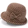 Sombrero de otoño e invierno para personas de mediana edad y jóvenes, sombrero de pescador cálido de invierno para mujer, madre, abuela, anciana, sombrero bombín para hombre mayor, sombrero tipo cubeta