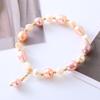 Nueva Pulsera de Perlas Naturales Nicho de Alta Gama Sense Lujo Ligero Noble Elegante Simple Moda Pulsera sin Color Joyería
