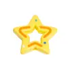 Pintura Acrílica Puntos de Colores Estrella de Cinco Puntas Cuentas Sueltas Joyería Llavero Cadena para Teléfono Móvil Accesorios Colgante Venta al por Mayor