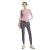 Ropa de Yoga en Oferta para Mujer, Nuevos Tops Redondos para Correr y Fitness, Ropa de Entrenamiento Ajustada de Manga Larga, Chaquetas Deportivas al por Mayor