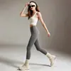 Pantalones de Fitness Ajustados de Cintura Alta sin Costuras para Mujer, Pantalones de Yoga Color Durazno para Levantar Glúteos, Elásticos, para Uso Diario y Salir, Pantalones Base Adelgazantes