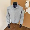 Sudadera de dos piezas estilo americano transfronteriza de cuello alto medio para hombre, colección de otoño, peso pesado, estructurada, de alta gama, prenda exterior de diseño nicho