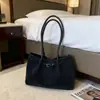 Bolso Tote Retro, Bolso de Hombro de Gran Capacidad para Mujer, Nuevo Estilo 2026, Bolso de Hombro de Gamuza Simple, Bolso de Moda para el Trabajo para Mujer