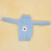 6 pontos soldier babi 11,5 polegadas brinquedo de suéter para homens e mulheres vestível boneca super modelo roupas de vestir malha
