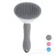 Peine de aguja para mascotas para eliminar el pelo suelto y adelgazar el pelaje, herramienta mágica para el pelo de gato, peine desenredante y para mudar de acero inoxidable, peine especial para perros