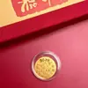 Oro Puro Oro 999 Año del Caballo Nueva Serie Pegatinas para Teléfono Móvil Te Harán Rico Inmediatamente con Adhesivo Trasero Conteniendo Oro 2Mg Entrega Directa de Fábrica