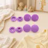 Accesorios para Ropa Hualian T5 Superficie Mate Botones de Resina de Cuatro Piezas para Ropa de Bebé y Niños 60 Colores En Stock Venta al por Mayor